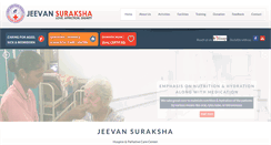 Desktop Screenshot of jeevansurakshaindia.com