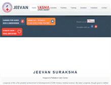 Tablet Screenshot of jeevansurakshaindia.com